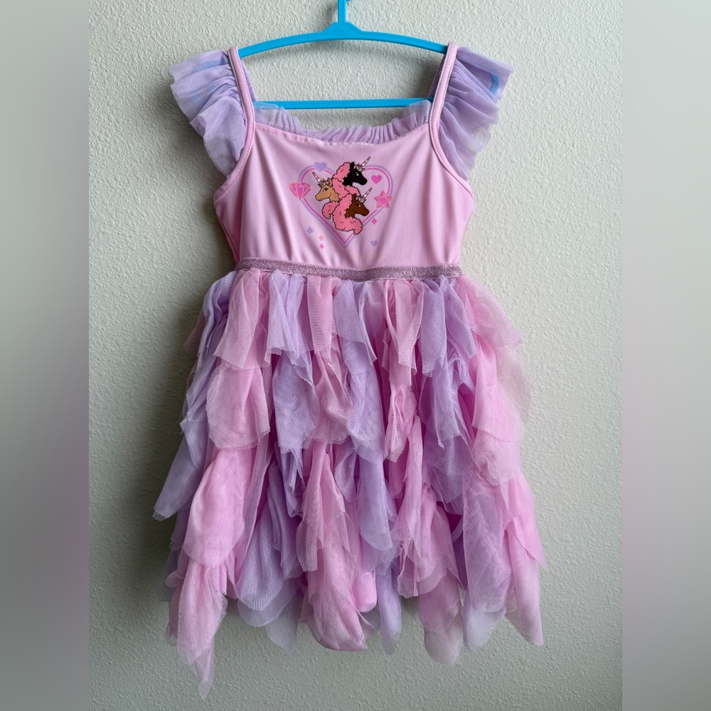 Pink and Purple Fairy Dress for Kids